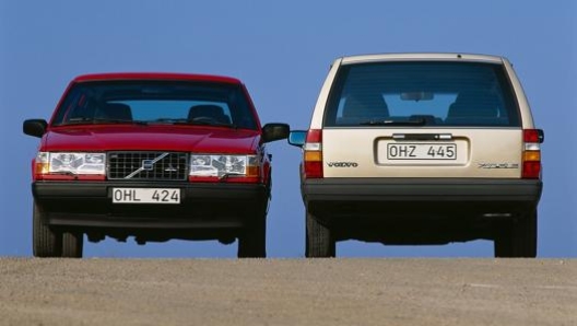 La Volvo 740 station wagon