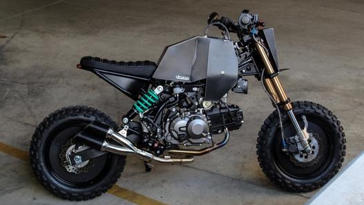 Il propulsore è un monocilindrico 4T da 125 cc