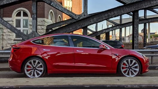 Una Tesla Model 3, il modello pi venduto dellazienda californiana