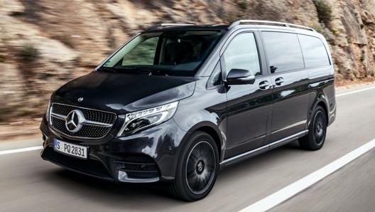 Il Mercedes Classe V con sospensioni Airmatic