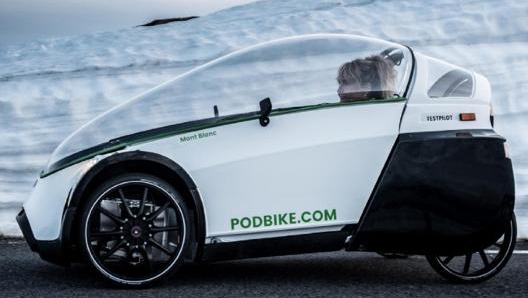 La PodBike, nuova velomobile costruito da Frikar