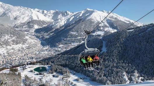 Il consorzio Pontedilegno-Tonale gestisce 100 chilometri di piste tra Lombardia e Trentino. R. Signorini