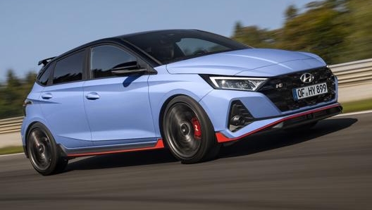 Hyundai i20 N monta un motore turbo benzina da 1,6 litri e 204 cavalli