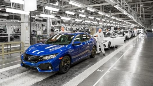 Attività sospese nello stabilimento Honda di Swindon