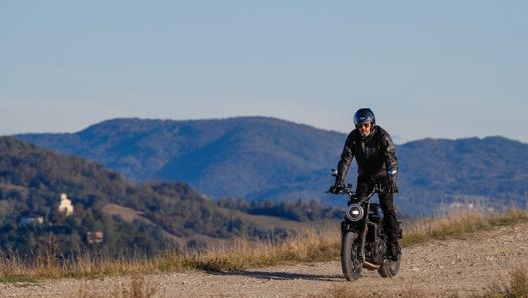 Abbiamo testato la Moto Morini 1200 Super Scrambler anche in fuoristrada