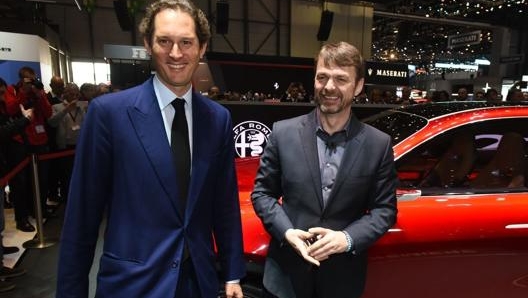 John Elkann e Mike Manley rispettivamente presidente e Ceo di Fca