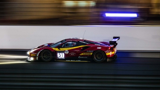 La Ferrari 488 GT3 Evo numero 51 quinta assoluta alla 24 Ore di Spa