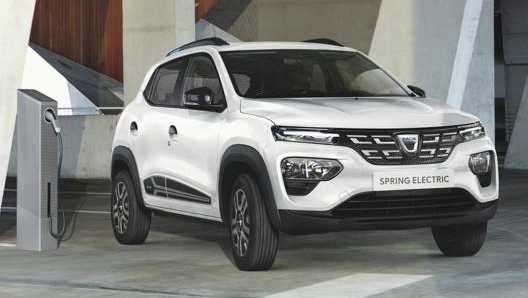 La Dacia Spring, elettrica al 100 per cento