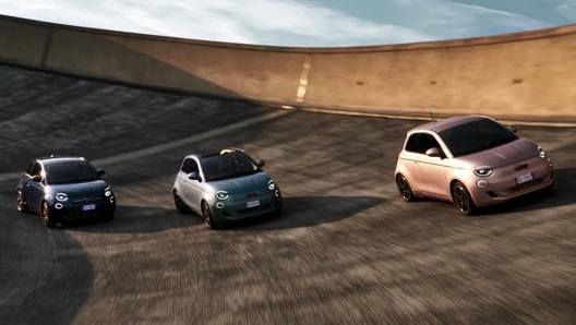 Le tre varianti di Fiat 500e