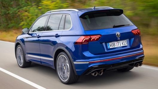 Di serie su Volkswagen Tiguan R cerchi in lega da 20 pollici, su richiesta da 21’’