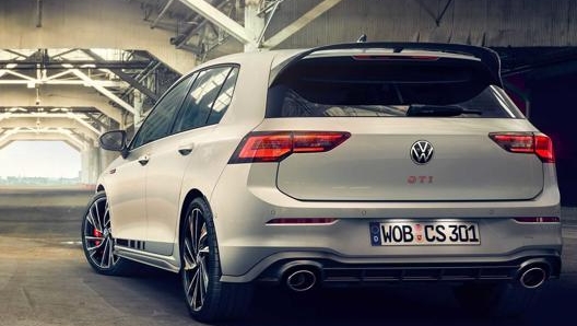 Il posteriore della Volkswagen Golf GTI Clubsport