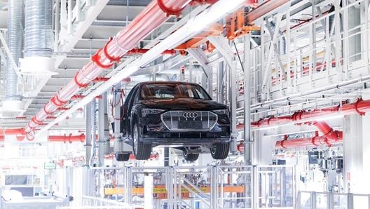 Il programma di Audi prevede che entro il 2025 le fabbriche siano a emissioni zero di anidride carbonica