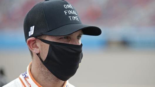 Denny Hamlin, 39 anni, quarto nell’ultima gara e in campionato. Lapresse