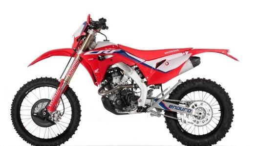 La entry level della gamma  la Crf 250 Rx