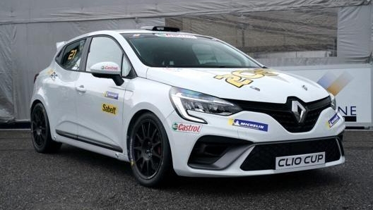 Il peso a seco della nuova Renault Clio Cup è di 1.040 kg