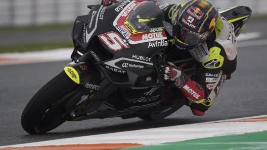 Johann Zarco in azione. Getty