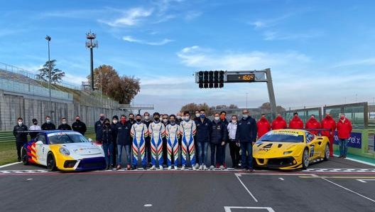 I protagonisti del 17° Supercorso organizzato da Aci Sport sul circuito di Vallelunga