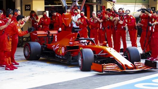 L’omaggio del box ad Abu Dhabi. Getty