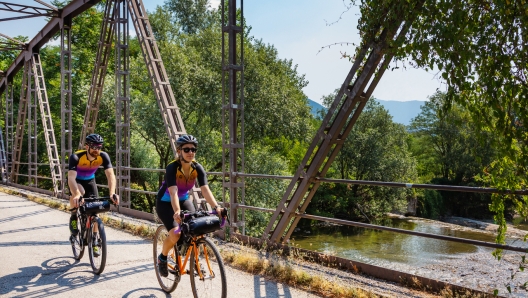 Un tratto in fondovalle adatto a ogni tipologia di bici