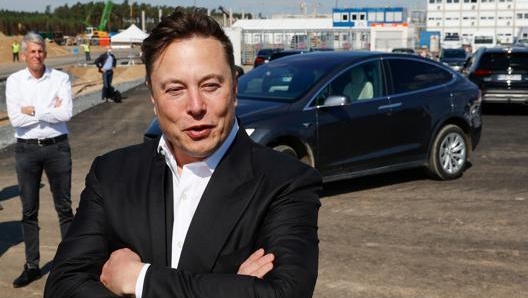 Elon Musk, amministratore delegato di Tesla. Afp