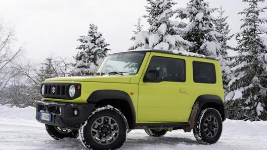 Il Suzuki Jimny sulla neve