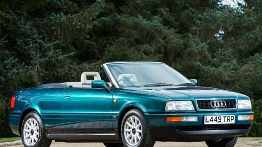 L’Audi 80 Cabrio del 1994 appartenuta alla principessa Diana, scomparsa a Parigi nel 1997