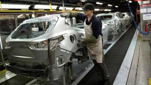 Lo stabilimento Nissan a Sunderland. Afp