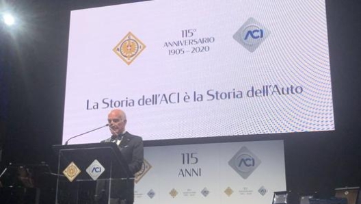 Il presidente dell'Aci, Angelo Sticchi Damiani