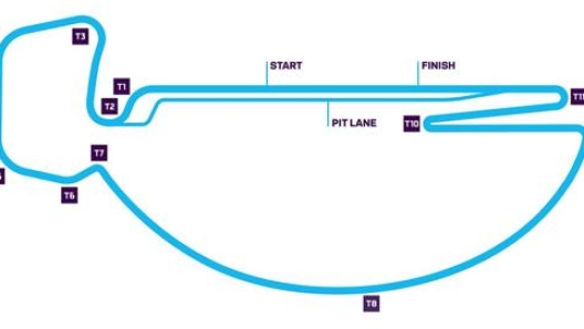 Il nuovo tracciato dell'Eprix di Santiago