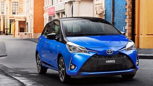 La Toyota Yaris è stata l’auto ibrida più venduta in Italia nel 2019