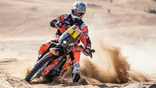 Toby Price con la KTM