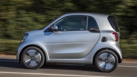 La Smart EQ fortwo  lunga 2,69 metri