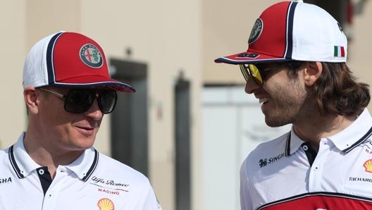 Confermati Kimi Raikkonen e Antonio Giovinazzi. Epa