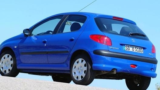 La Peugeot 206 è tra le auto più popolari