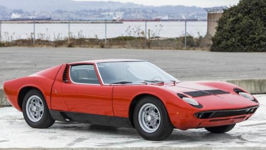 La Lamborghini Miura S del 1969