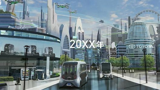 Un rendering dei servizi per la mobilità dell’Olimpiade di Tokyo 2020