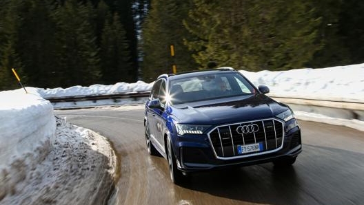 Audi Q7 50 Tdi dispone del sistema a ruote posteriori sterzanti