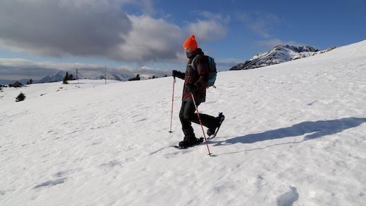 Ai Piani di Artavaggio (Lc) con le ciaspole. Masperi