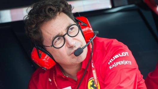 Mattia Binotto, team principal della Ferrari. Epa