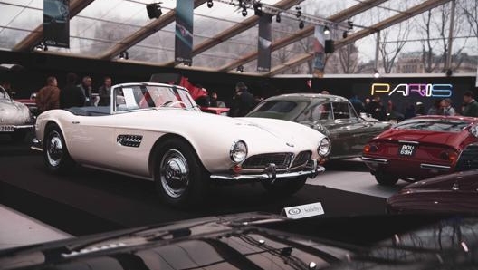 La Bmw 507 del 1958 che ha totalizzato la cifra più alta battuta all’asta RM Sotheby’s a Rétromobile