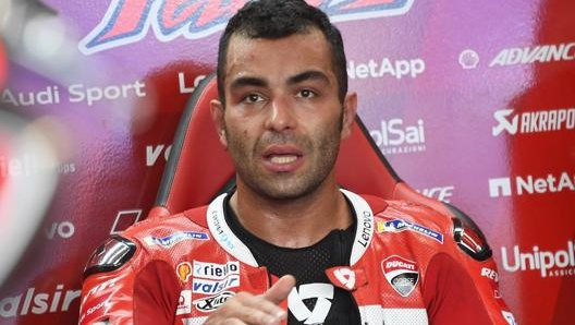 Danilo Petrucci, secondo anno alla Ducati ufficiale. Getty