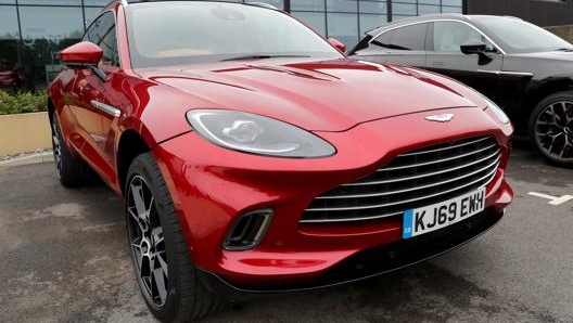 Il Suv Aston Martin Dbx. Afp