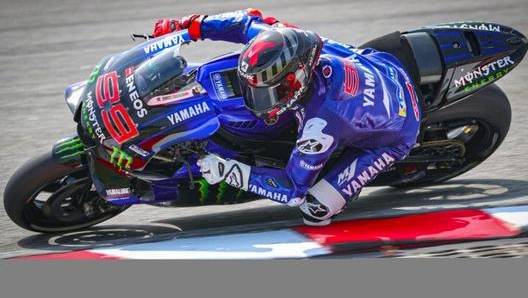 Jorge Lorenzo sulla Yamaha M1 nei test di Sepang. MotoGP.com