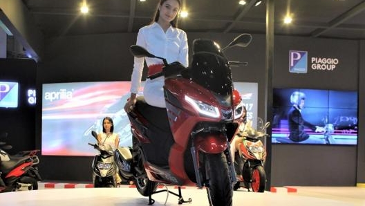 ? stato presentato a Delhi lAprilia Sxr 160 destinato al mercato indiano