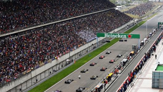 La griglia di partenza del GP della Cina