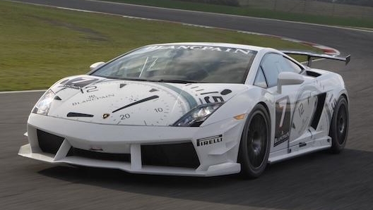 La Gallardo impegnata nella prima stagione del Super Trofeo Lamborghini (2009)