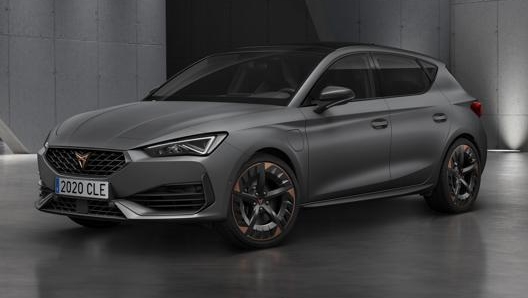 La Cupra Leon in carrozzeria cinque porte hatchback