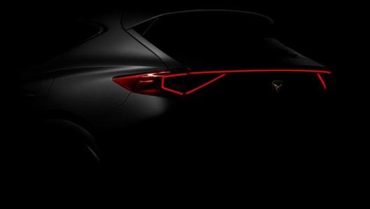 Il teaser della Cupra Formentor