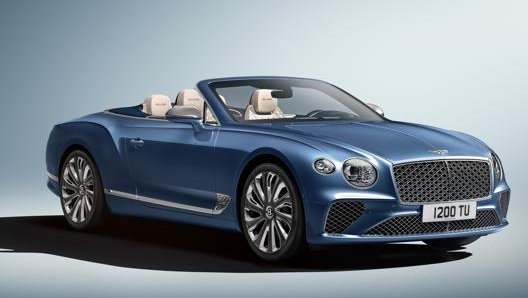 La Bentley Continental GT Convertible dopo la cura Mulliner