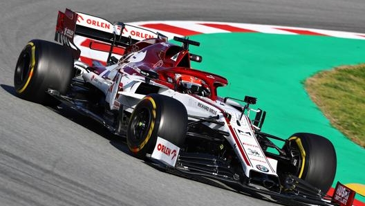 Robert Kubica sull'Alfa Romeo. Getty